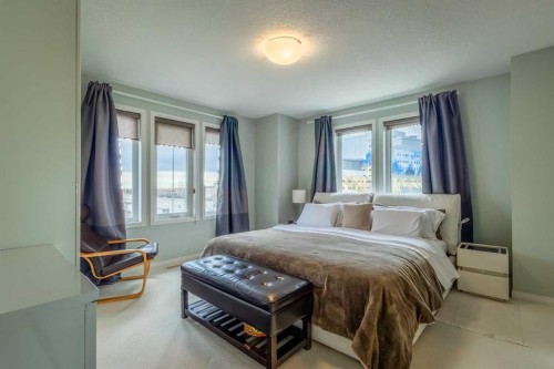 1310 Auburn Bay Square Se, Calgary, AB - Indoor Photo Showing Bedroom
