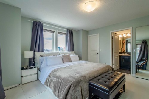 1310 Auburn Bay Square Se, Calgary, AB - Indoor Photo Showing Bedroom
