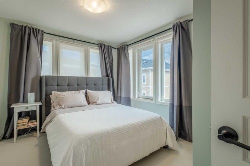 1310 Auburn Bay Square Se, Calgary, AB - Indoor Photo Showing Bedroom