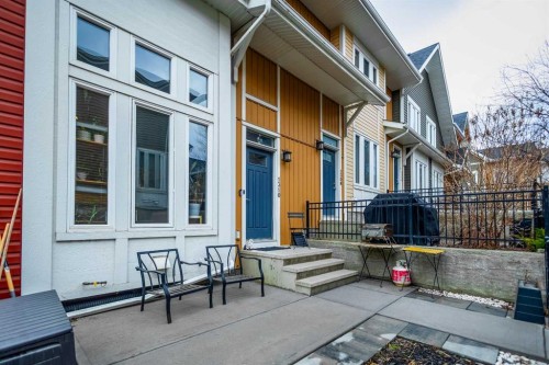 1310 Auburn Bay Square Se, Calgary, AB - Outdoor With Deck Patio Veranda