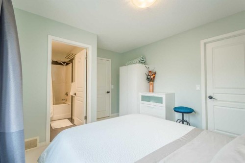1310 Auburn Bay Square Se, Calgary, AB - Indoor Photo Showing Bedroom