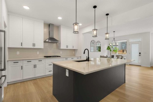 50 Royston Terrace Nw, Calgary, AB - Indoor Photo Showing Kitchen With Upgraded Kitchen