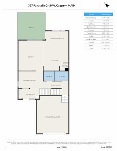 327 Panatella Court Nw, Calgary, AB 