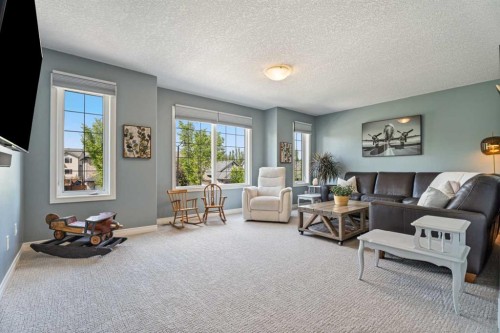 7 Crystal Green Way, Okotoks, AB - Indoor Photo Showing Living Room