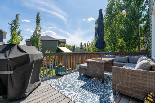 7 Crystal Green Way, Okotoks, AB - Outdoor With Deck Patio Veranda With Exterior