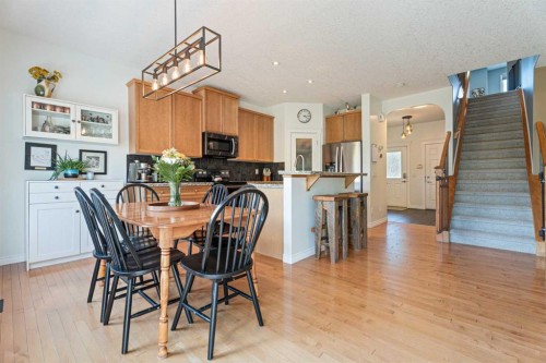 7 Crystal Green Way, Okotoks, AB - Indoor Photo Showing Dining Room