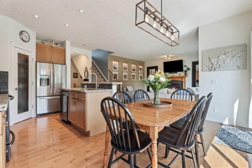 7 Crystal Green Way, Okotoks, AB - Indoor Photo Showing Dining Room
