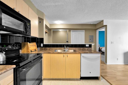716-1111 6 Avenue Sw, Calgary, AB - Indoor Photo Showing Kitchen With Double Sink