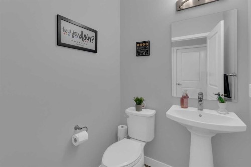 317 Sundown Road South, Cochrane, AB - Indoor Photo Showing Bathroom