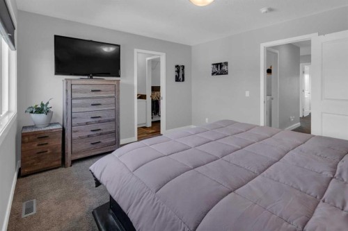317 Sundown Road South, Cochrane, AB - Indoor Photo Showing Bedroom
