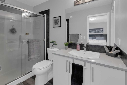 317 Sundown Road South, Cochrane, AB - Indoor Photo Showing Bathroom
