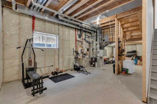 317 Sundown Road South, Cochrane, AB - Indoor Photo Showing Basement