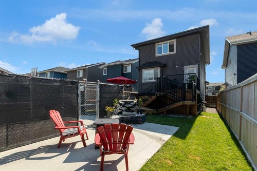 317 Sundown Road South, Cochrane, AB - Outdoor With Deck Patio Veranda