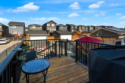 317 Sundown Road South, Cochrane, AB - Outdoor With Deck Patio Veranda