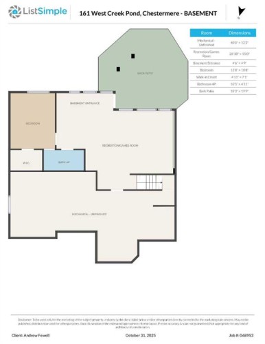 161 West Creek Pond, Chestermere, AB 