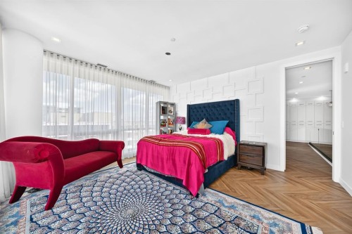 701-8445 Broadcast Avenue Sw, Calgary, AB - Indoor Photo Showing Bedroom