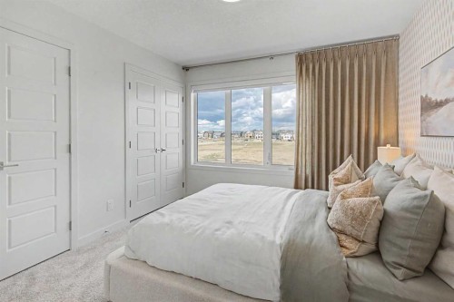 7369 Mercado Avenue Se, Calgary, AB - Indoor Photo Showing Bedroom