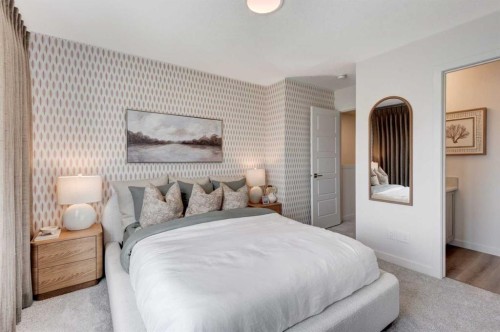 7369 Mercado Avenue Se, Calgary, AB - Indoor Photo Showing Bedroom