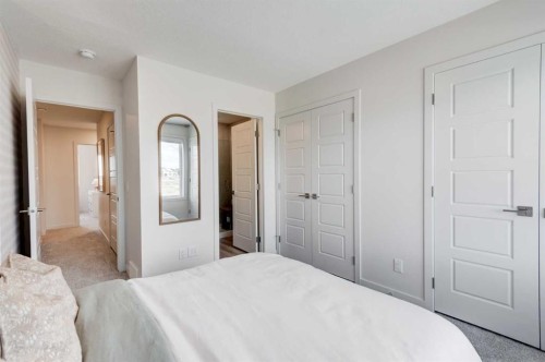 7369 Mercado Avenue Se, Calgary, AB - Indoor Photo Showing Bedroom
