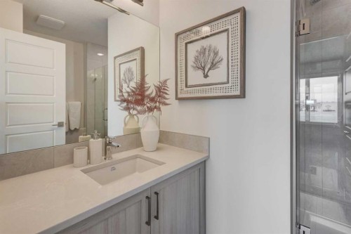 7369 Mercado Avenue Se, Calgary, AB - Indoor Photo Showing Bathroom