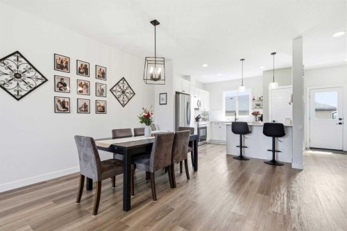 23 Sienna Boulevard, Fort Saskatchewan, AB - Indoor Photo Showing Dining Room