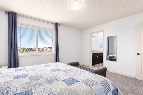 821 Auburn Bay Boulevard Se, Calgary, AB - Indoor Photo Showing Bedroom