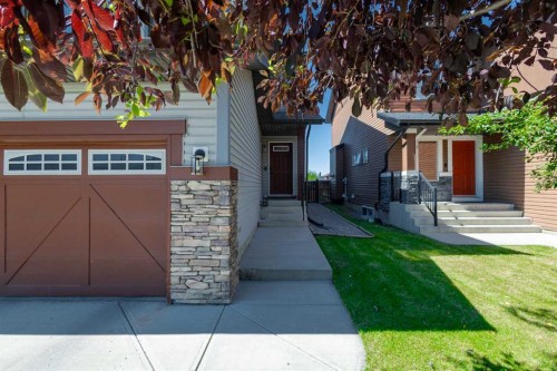 821 Auburn Bay Boulevard Se, Calgary, AB - Outdoor With Facade