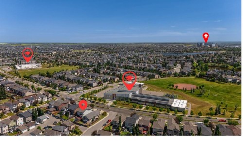 821 Auburn Bay Boulevard Se, Calgary, AB - Outdoor With View
