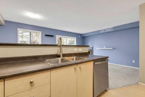 155 Citadel Meadow Gardens Nw, Calgary, AB - Indoor Photo Showing Kitchen With Double Sink