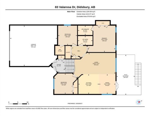 83 Valarosa Drive, Didsbury, AB 