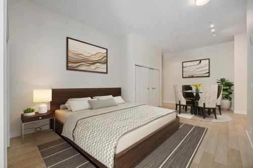 1130 3 Street Se, Calgary, AB - Indoor Photo Showing Bedroom