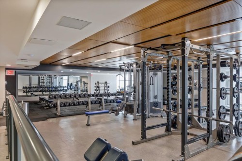 1130 3 Street Se, Calgary, AB - Indoor Photo Showing Gym Room