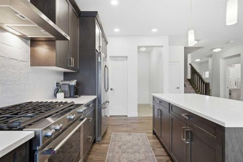 234 Mahogany Passage Se, Calgary, AB - Indoor Photo Showing Kitchen With Upgraded Kitchen
