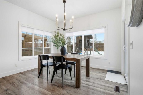 234 Mahogany Passage Se, Calgary, AB - Indoor Photo Showing Dining Room