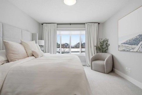 234 Mahogany Passage Se, Calgary, AB - Indoor Photo Showing Bedroom