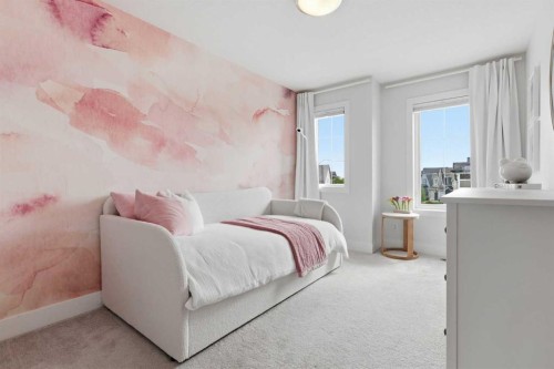 234 Mahogany Passage Se, Calgary, AB - Indoor Photo Showing Bedroom