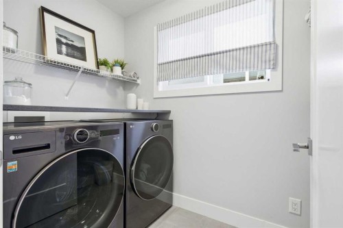 234 Mahogany Passage Se, Calgary, AB - Indoor Photo Showing Laundry Room