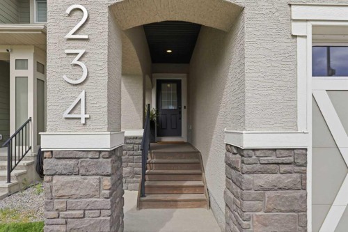 234 Mahogany Passage Se, Calgary, AB - Outdoor With Exterior