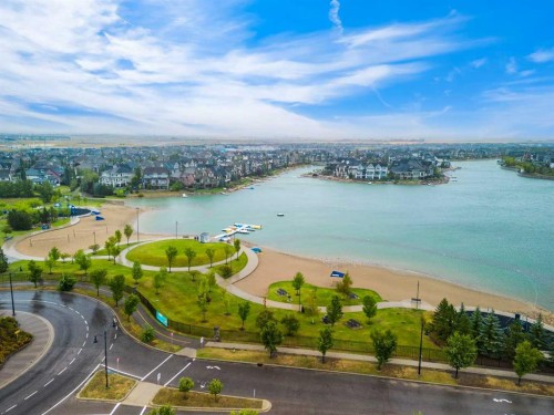234 Mahogany Passage Se, Calgary, AB - Outdoor With Body Of Water With View