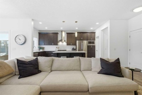 234 Mahogany Passage Se, Calgary, AB - Indoor Photo Showing Living Room