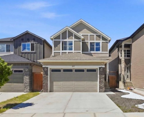 107 Savanna Way Ne, Calgary, AB - Outdoor With Facade