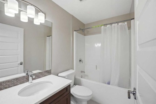 107 Savanna Way Ne, Calgary, AB - Indoor Photo Showing Bathroom