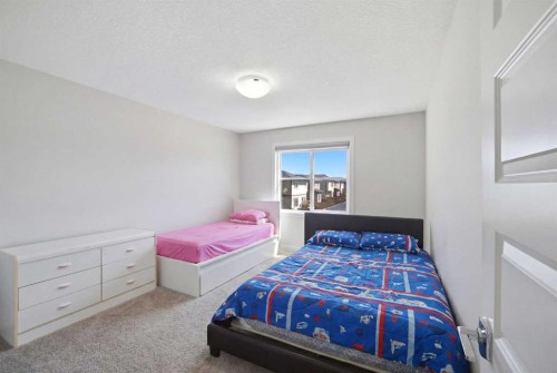 107 Savanna Way Ne, Calgary, AB - Indoor Photo Showing Bedroom