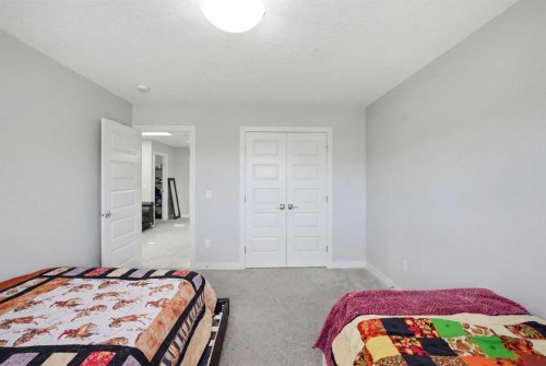 107 Savanna Way Ne, Calgary, AB - Indoor Photo Showing Bedroom
