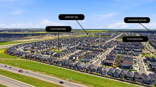 107 Savanna Way Ne, Calgary, AB - Outdoor With View