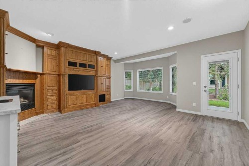 52 Sandstone Ridge Crescent, Okotoks, AB - Indoor With Fireplace