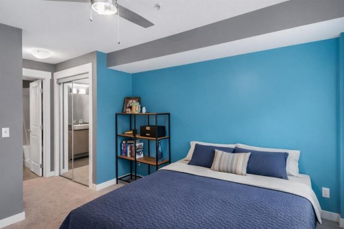 3115-240 Skyview Ranch Road Ne, Calgary, AB - Indoor Photo Showing Bedroom