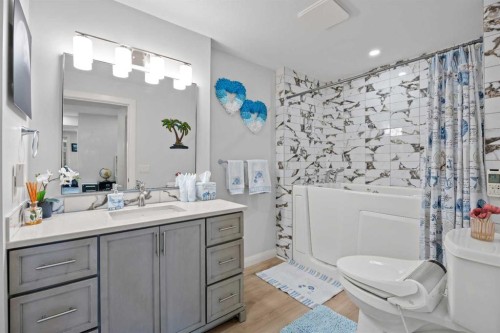 195 Evansfield Close Nw, Calgary, AB - Indoor Photo Showing Bathroom