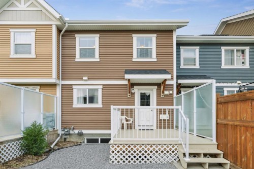 268 Sunset Road, Cochrane, AB - Outdoor With Deck Patio Veranda