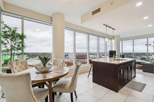 1507-211 13 Avenue Se, Calgary, AB - Indoor Photo Showing Dining Room